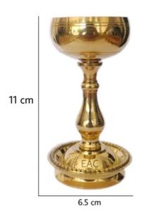 2pc Brass Diya
