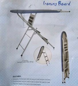 Ladder Cum Ironing Board 2 In 1 - 3 Step
