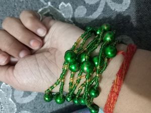 Beautiful Green Top &amp; Tshirt Long Mala