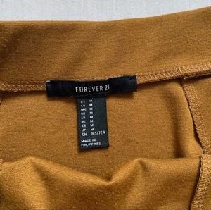 Forever 21 Brown Skater Skirt