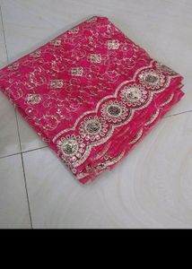 Pink Embroidered Lehenga