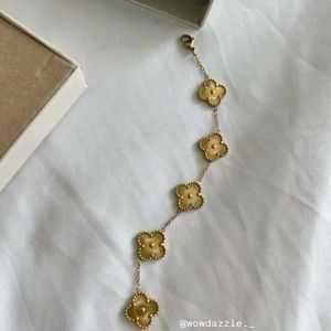 Clover Gold Necklace, Anti Tarnish