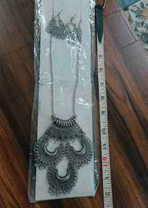 2 Necklace Set With Earings