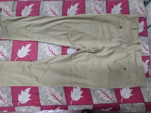 Khaki Casual Pants ( Park Avenue brand)
