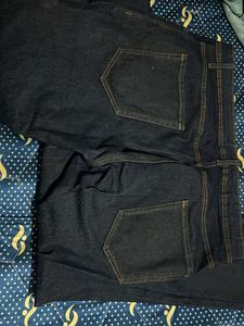 Dark Blue Denim Jeans