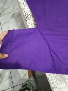 Purple Colour Ki Plain T-shirt