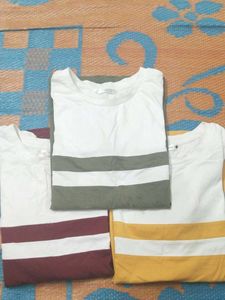 Combo of 3 T-shirt ❤️💛💚