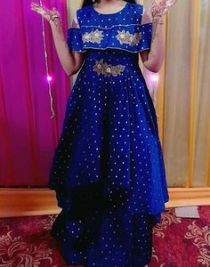 Ethnic Party Wear Gown Combo💥
