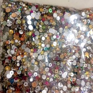 Mix Stone And Chamki Material Combo 130 gm