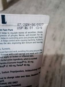 Neem Face Pack
