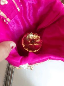 Pink Ethnic wedding Potli bag