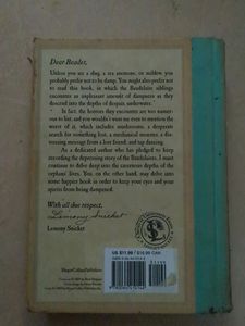 A Series Of Unfortunate Events Children&#39;s Book