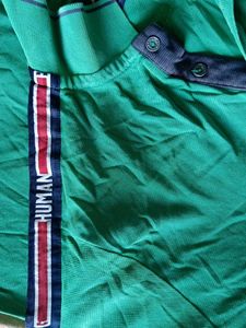 Human Being Polo Shirt - Teal
