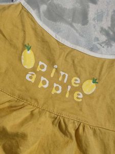 Cute Yellow Pineapple Tank Top