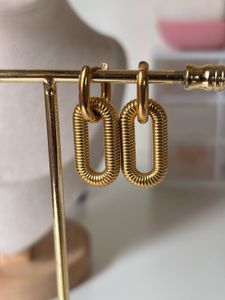Leah Entangled Hoops Anti-tarnish Two Way