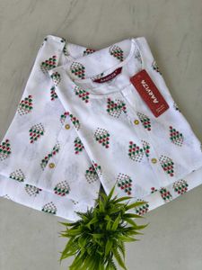 Elegant Printed Kurta