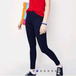 Navy Blue Eco-Wash Jeggings – Max Cares