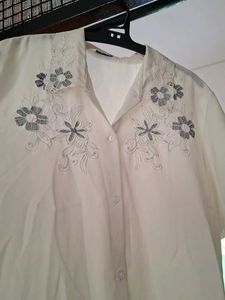 Floral Embroidered Top