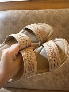 Original Beige Bata Comfit Sandals