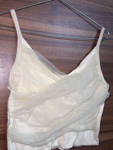 Elegant White Sleeveless Top