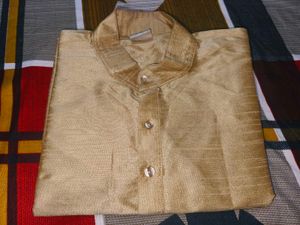 Gold Kurta for your baby boy😎