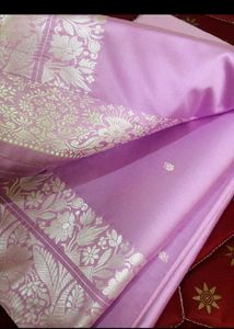 Elegant Lavender Saree