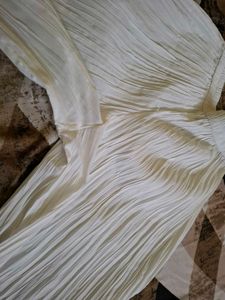 Rangmanch XL A-Line Linen Kurta And Inaya Palazzo