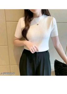 White Crop Top