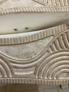 Zudio white Men Shoes
