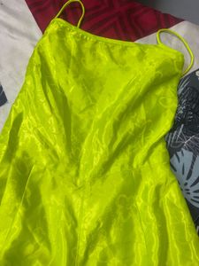 Neon Green Playsuit