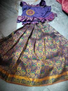 Cute Ethnic Skirt & Top Set