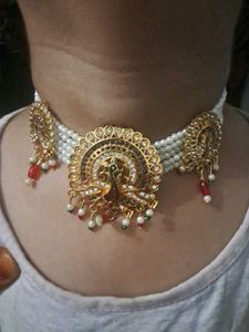 Rajasthani Peacock Necklace