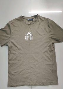 ASOS _ Graphic Print T-Shirt OLIVE