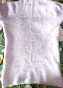 Lavender Knit Pullover Sweater