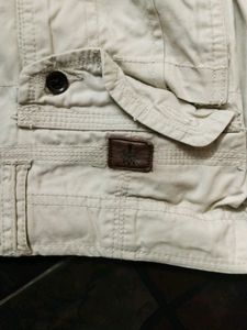 Beige Cargo Pants