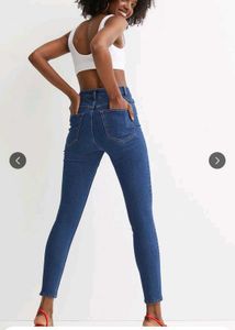 H&amp;M Dark Blue Skinny Curvy Jeggings