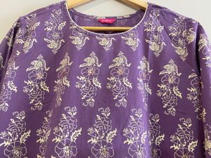 Floral Print Straight Kurta