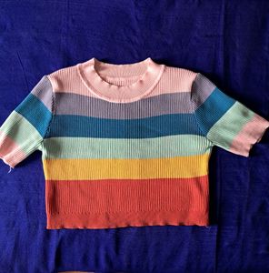 Rainbow 🌈 Top Multicolor ¹