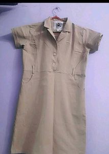 dress with belt