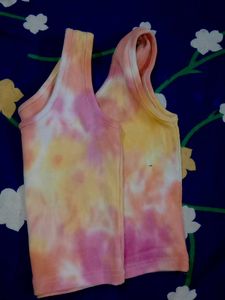 Beautiful Tie And Dye Tank Top