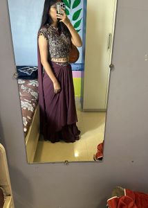 This Is An Indo Western Dress