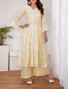 Sew -  Hand Embroidered Kurta Set