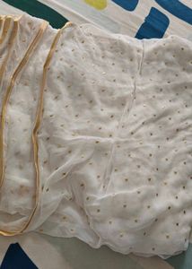 (Sale)Chiffon Saree With Blouse