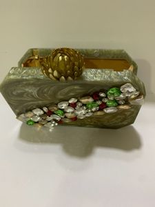 Stone Clutch With Sling