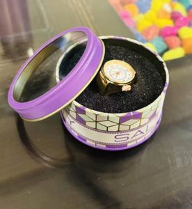 BOSSY ROSE GOLD WATCH RING