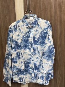 Men&#39;s Chambray Print Shirt