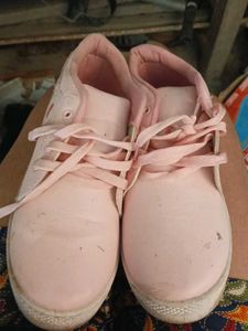 Cute Pink Sneakers
