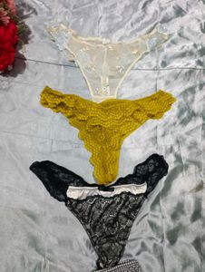 Mixed Thong Panties Bundle -
