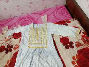 3pcs Anarkali Gotta Pati Set