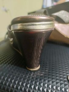 Bronze Bling Party Wedges